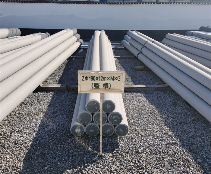 罗平190×12米钢筋混凝土水泥电线杆